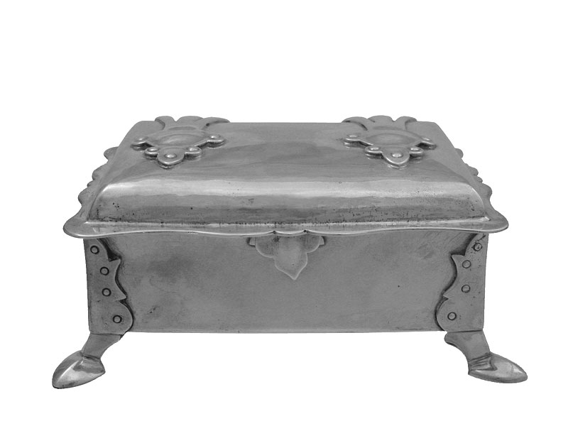 Arts&Crafts Silver Casket London1900